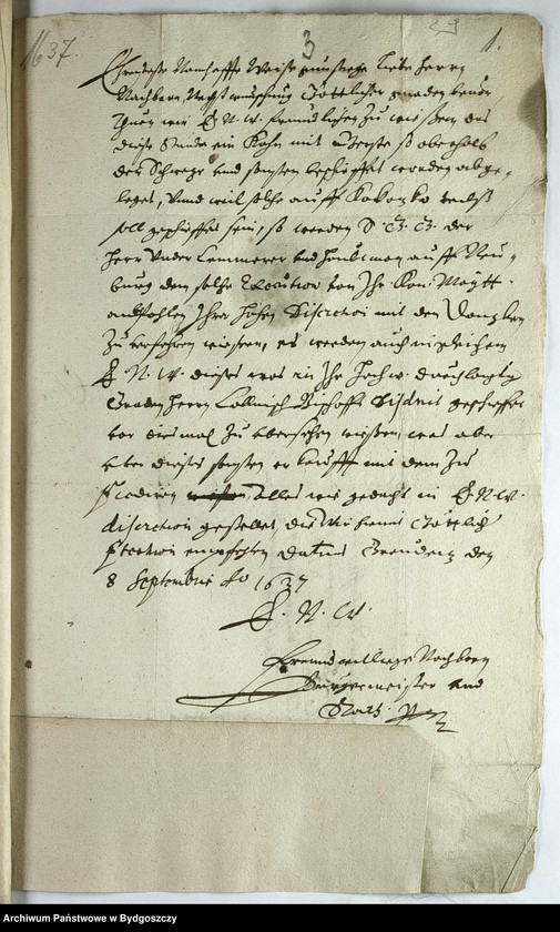 image.from.unit.number "Schriftwechsel der Stadt Neuenburg mit Graudenz"