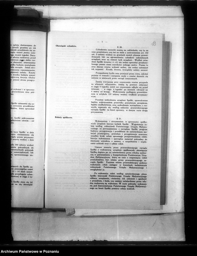 Obraz 19 z jednostki "Bildung der Draenage-Genossenschaft in Tuczno und Umgegend im Kreise Inowrocław"