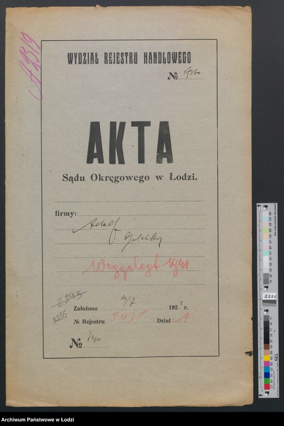 Obraz 2 z jednostki "Adolf Goldberg – sprzedaż maszyn do pisania"