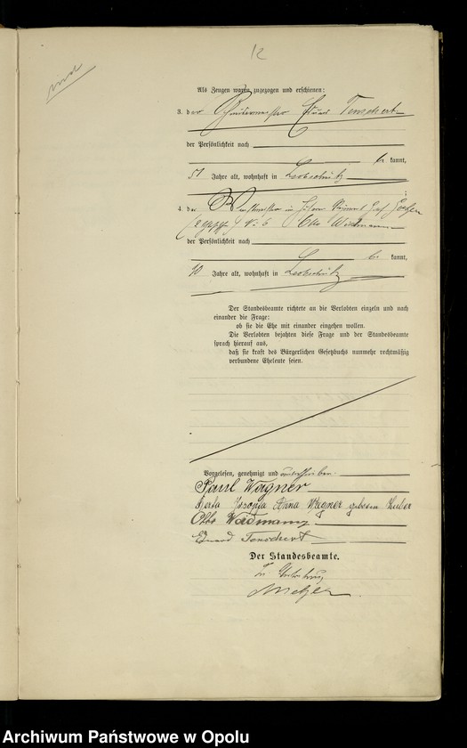 image.from.unit.number "Heiraths-Haupt-Register Standesamts Leobschütz pro 1904"
