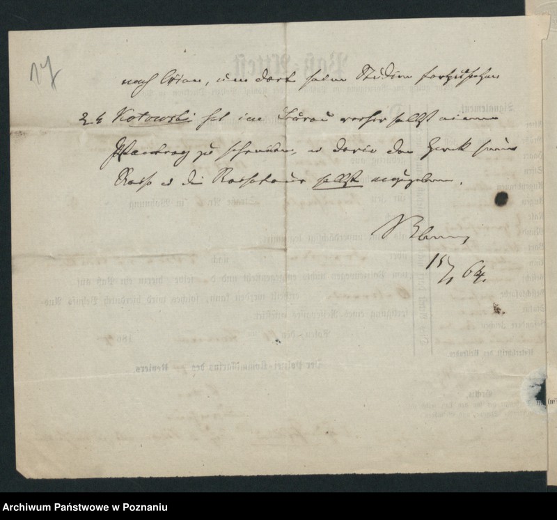 Obraz 20 z jednostki "A. betr. Leon Kotowski, Stud. phil. aus Breslau"