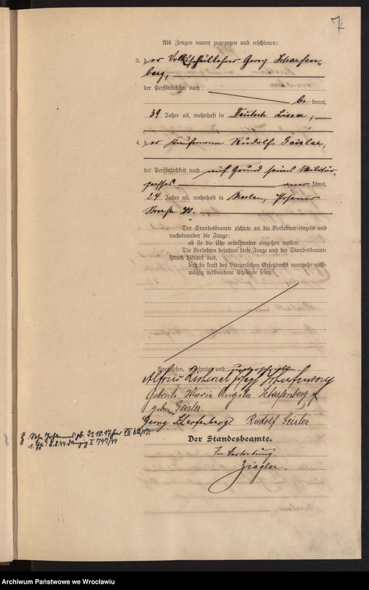 image.from.unit.number "Heiraths-Haupt-Register Breslau I 1910 Band 6"