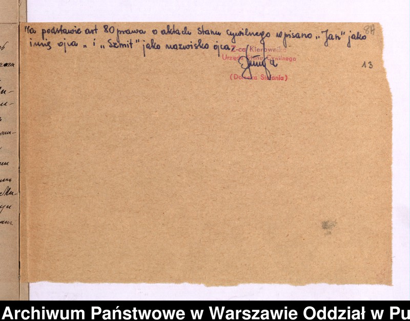 image.from.unit.number "Akta urodzeń, małżeństw i zgonów"