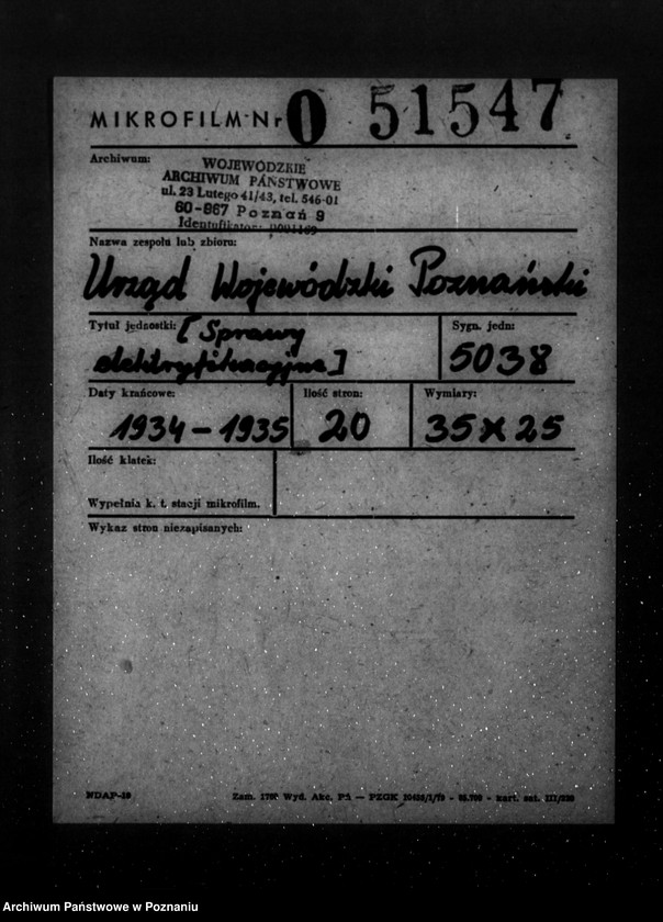 Obraz 2 z jednostki "/Sprawy elektryfikacyjne/"