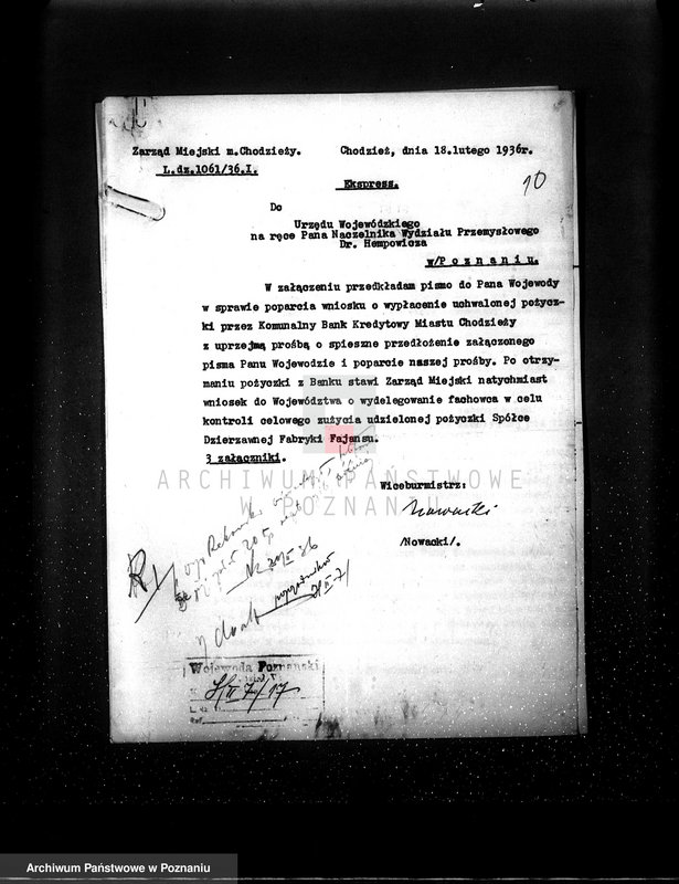 Obraz 14 z jednostki "Fabryka Fajansu w Chodzieży Zarząd Miejski"