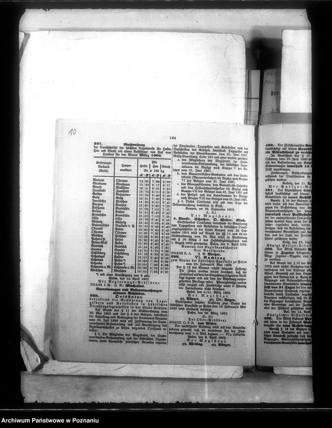 Obraz 13 z jednostki "Die Entwässerung der Gemeindeländereien in Bentschen im Kreise Meseritz /Zbąszyń powiat nowotomyski/"