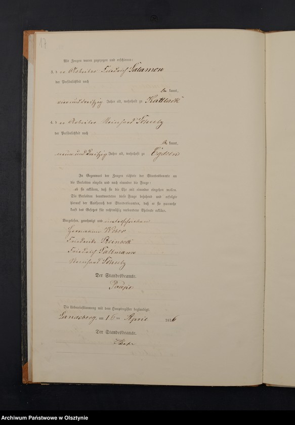 image.from.unit.number "Heiraths-Neben-Register Nr 1 - 21"