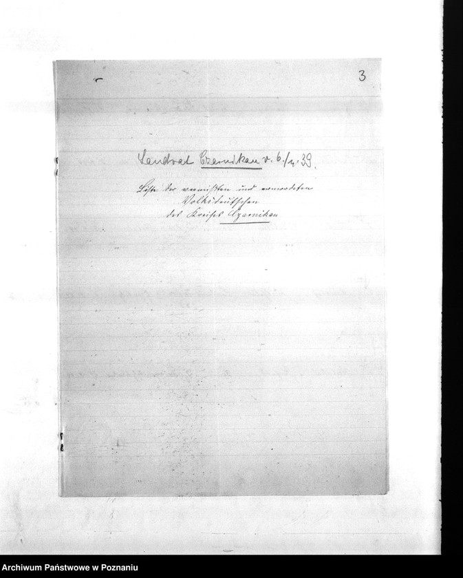 Obraz 7 z jednostki "Amtliche Meldungen Kreis Scharnikan (Czarnków)"