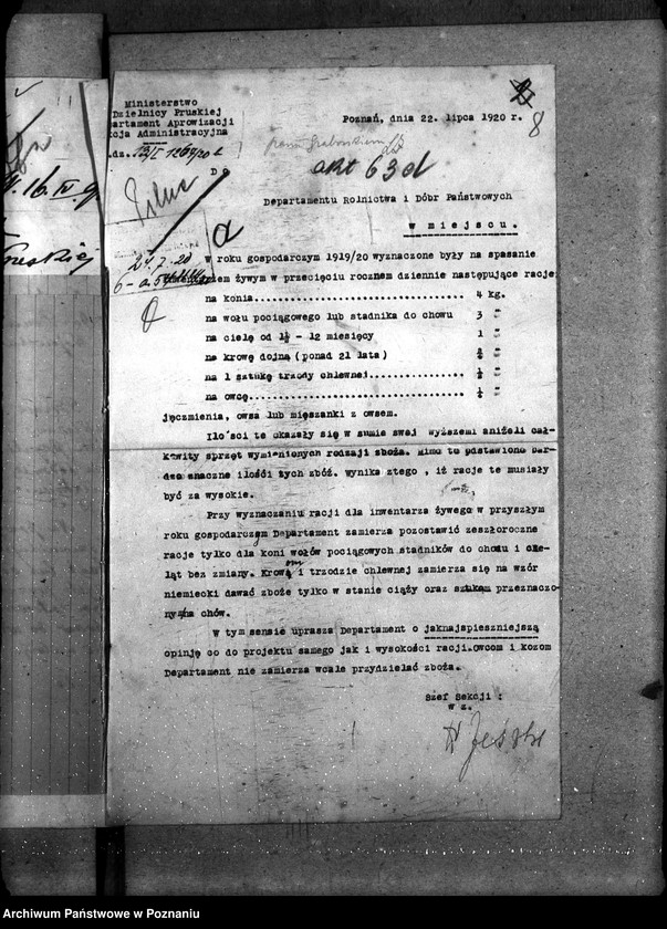 Obraz 12 z jednostki "Sprawy szczegółowo-administracyjne Trzoda"