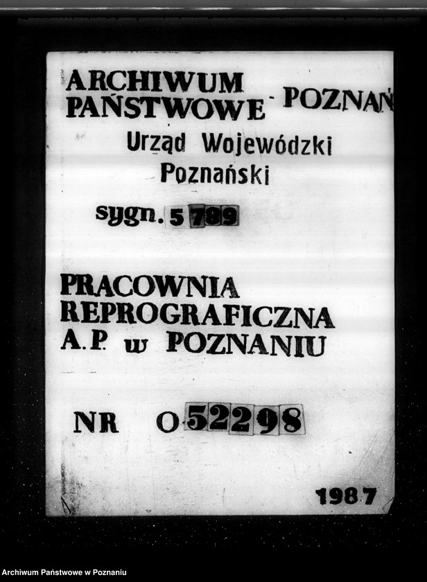 Obraz 1 z jednostki "/Udzielanie paszportów, znaki poufne na paszportach- zarządzenia tajne generalia/"