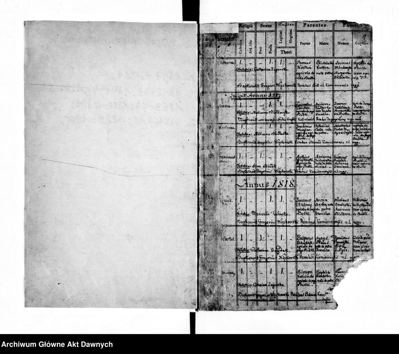 image.from.unit.number "Parafia: Kamionka Strumiłowa. Dekanat: Gliniany. Księga metrykalna urodzeń 1816-1861, ślubów 1818-1899 i zgonów 1816-1900 dla wsi Budki Nieznanowskie* i Majdan."