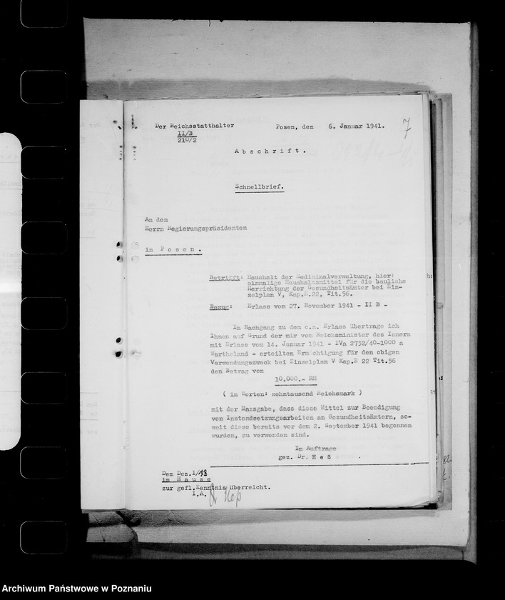 Obraz 11 z jednostki "Medizinalverwaltung"