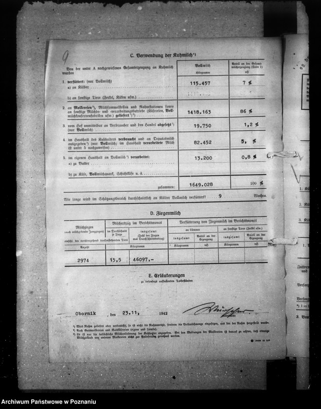 Obraz 13 z jednostki "Milcherzeugungs- Erhebung"