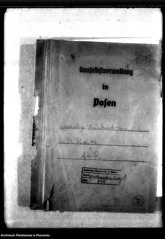 Obraz 4 z jednostki "Ehemalige Heimkinder von 1941 bis 30 V 1942, A-R. [Przyjęcia i przekazania dzieci, litera A-R]."
