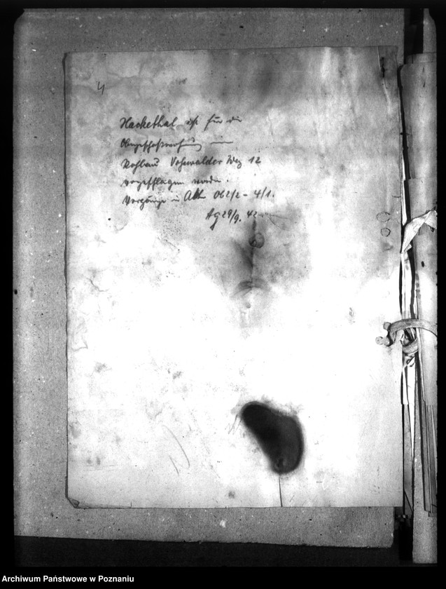 Obraz 9 z jednostki "Wohnungszuweisungen für Deutsche. Verdrängung der Polen."