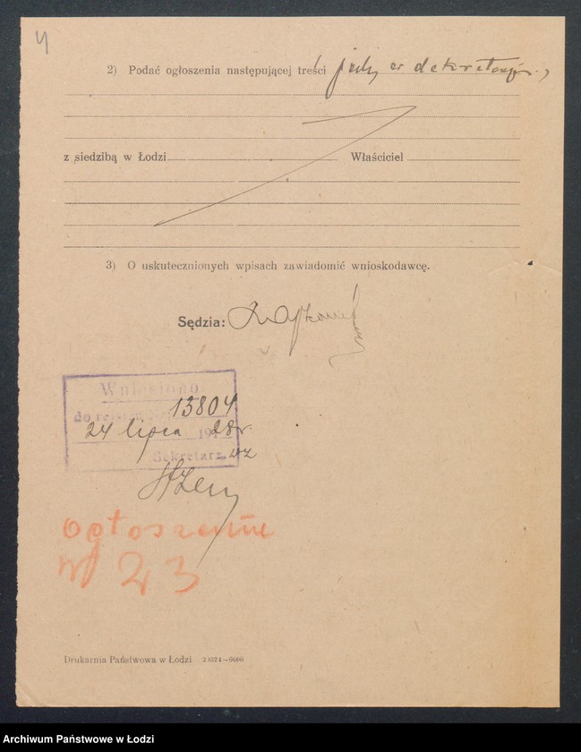 Obraz 6 z jednostki "„Promień” – Bronisława Mrozowska – biuro próśb"