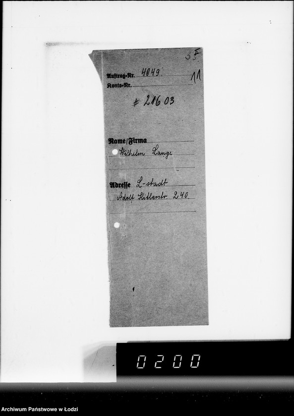 Obraz 15 z jednostki "[Zlecenia, rachunki i korespondencja w sprawie dostaw zamówionych towarów]"