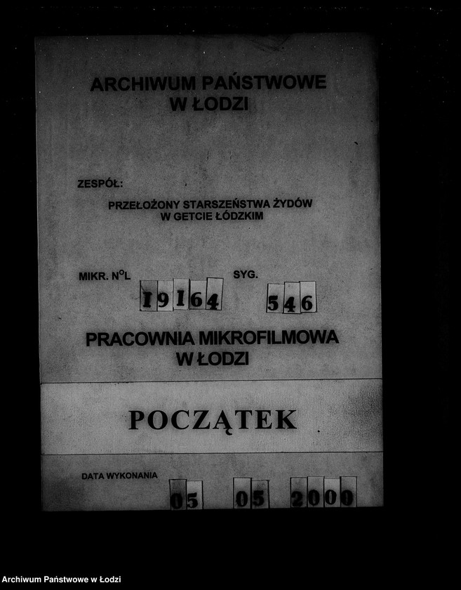 Obraz 1 z jednostki "Schuhmacher-Abteilung [Zasiłki chorobowe dla pracowników wydziału, listy pracowników, zaświadczenia lekarskie]"