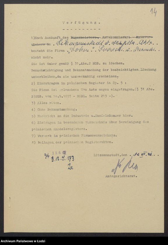 Obraz 16 z jednostki "Heronim vel Grojnem Ruszecki, Michał Secemski „Lotem” – prowadzenie biura ekspedycyjnego"