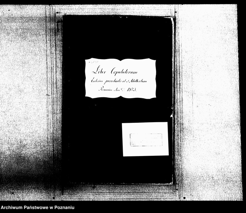 Obraz 2 z jednostki "Księga małżeństw"