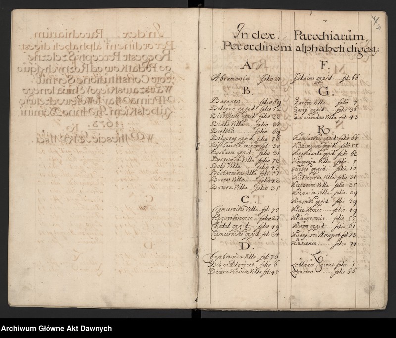 image.from.unit.number "Regestr percepty szelążnego, podatków od różnych likworów constitutione sejmu warszawskiego uchwalonego a prima Mai w woj. lubelskim."