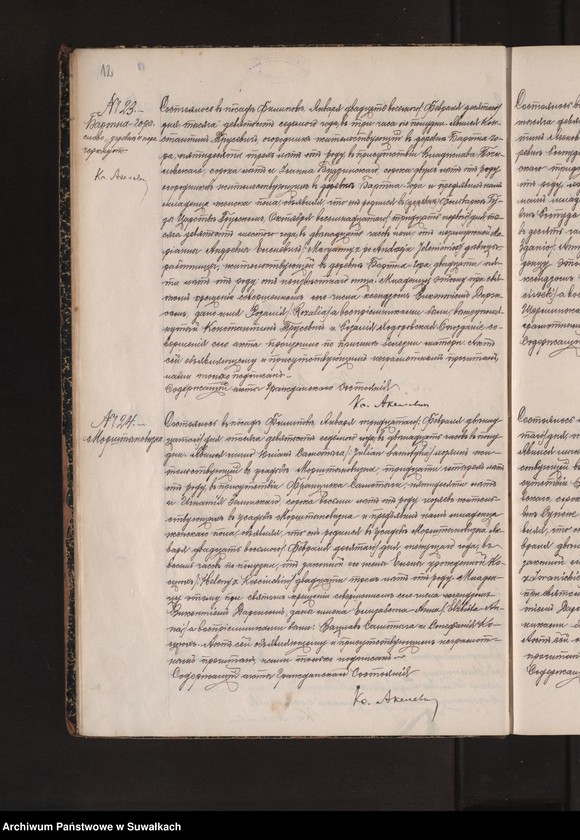 image.from.unit.number "Duplikat metričeskich aktov o rodzivšichsja, brakosočetavšichsja i umieršich v 1907 godu po Filipovskomu rimsko-katoličeskomu prichodu"