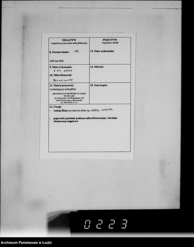 Obraz 3 z jednostki "Sonderkonto 12300. Arbeitsamt Hohensalza Lager:Amsee (Reuther- Tiefbau), Hohensalza Amsee, (Continentale Wasserwerk- Gesellschaft), Bahnhof Hohensalza (Otto Quast), Jakschitz (Otto Quast), Weidener Weiche, Reichsbahn (Otto Quast)."