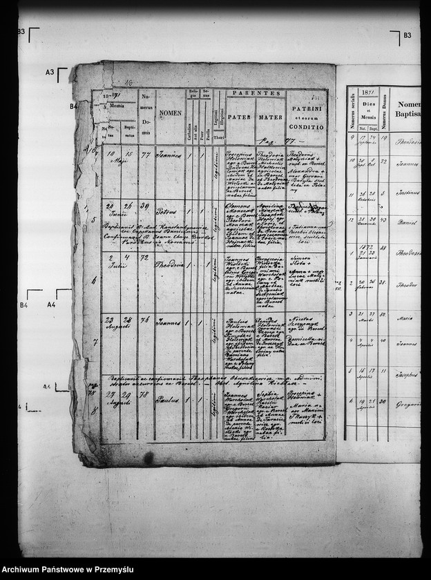 Obraz 20 z jednostki "[Kopie ksiąg metrykalnych parafii Berest z filią Polany (dekanat Grybów)]"