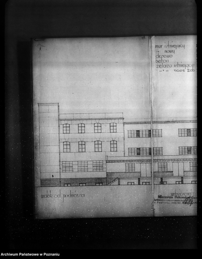 Obraz 19 z jednostki "Projekt przebudowy i dobudowy Mleczarni Bukowskiej w Pawłówku, pow. nowotomyski"