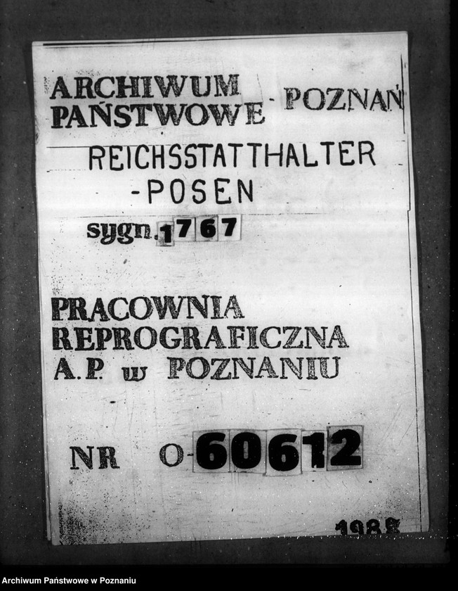Obraz 1 z jednostki "Auseinandersetzung des Rittergutes Strenz mit der Gemeinde Hirscheck, Kreis Kempen. Auflösung von Gutsbezirken"