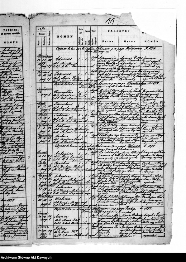 image.from.unit.number "Parafia: Barysz. Dekanat: Buczacz. Kopie z ksiąg metrykalnych ur., śl., zg. dla całej parafii (miasto Barysz i wsie)."