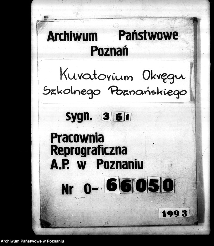 Obraz 1 z jednostki "Państwowe Gimnazjum imienia Marii Magdaleny w Poznaniu [lista uczniów dopuszczonych do matury]"