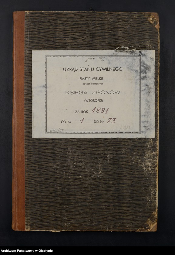 image.from.unit.number "Sterbe-Neben-Register Nr 1 - 73"