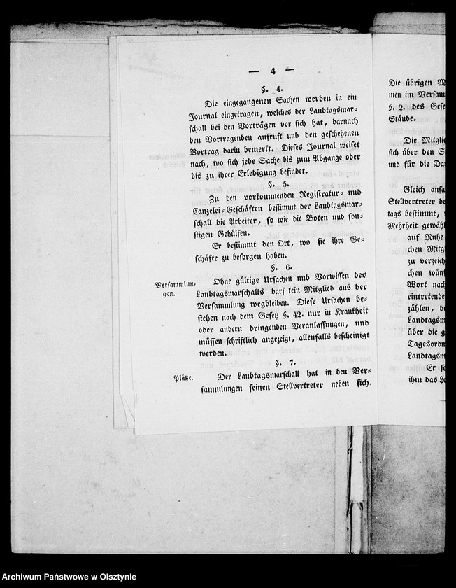 image.from.unit.number "/Denkschriften, Gutachten, Beschwerden usw. die vom IV. Provinzialständischen Landtag dem Kreistag in Angerburg v. d. Deputirten des I. Standes Gen Lt. Gf. L. abgestattet wurden/"