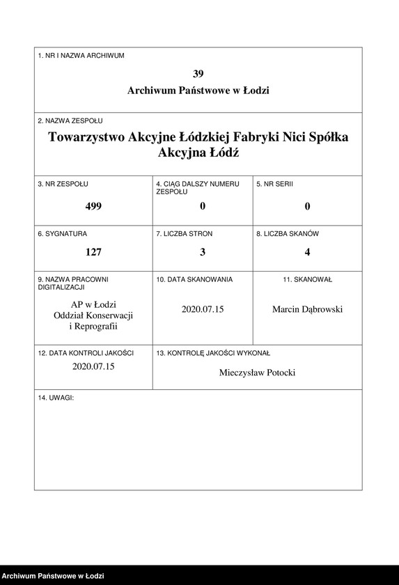 Obraz 1 z jednostki "[Projekt budowy 12 murowanych, parterowych domów fabrycznych dla robotników]"