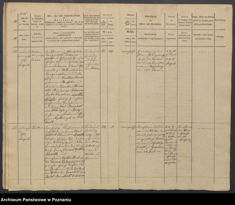 Obraz 11 z jednostki "Duplikat des Trauregisters"