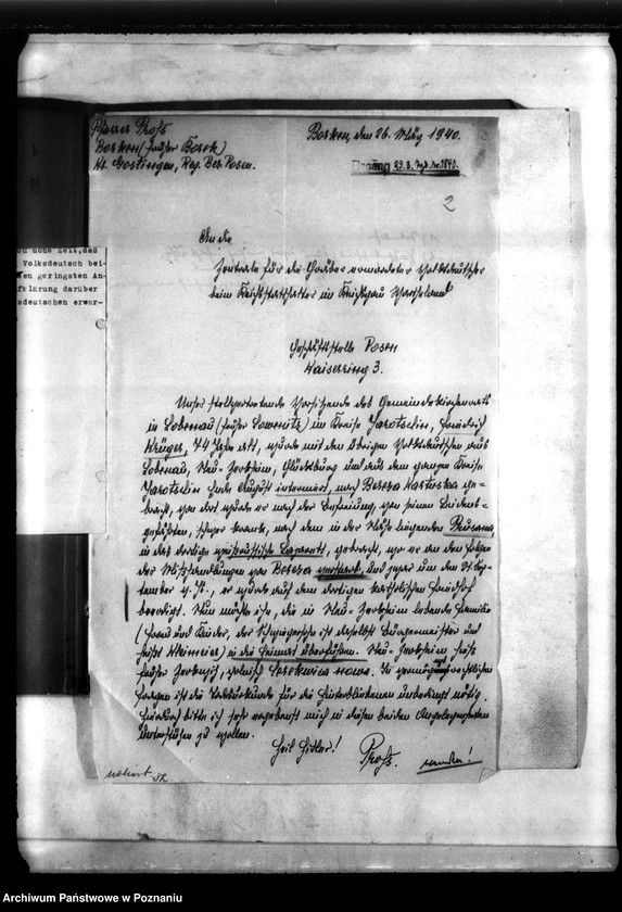 Obraz 6 z jednostki "Zur Fahrt im russische Gebiet- Materiały dotyczące Niemców - obywateli polskich, którzy zginęli w 1939 roku na ziemiach zajętych przez wojska radzieckie"
