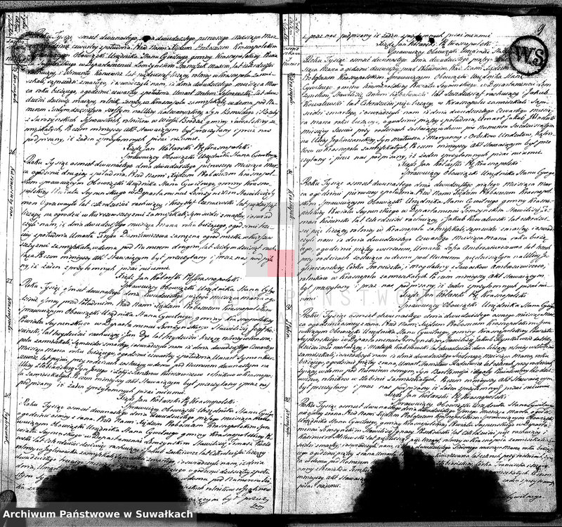 image.from.unit.number "Akta Cywilne Umarłych Gminy Krasnopolskiey. Od Roku 1812 1-go Stycznia. Sporządzone."