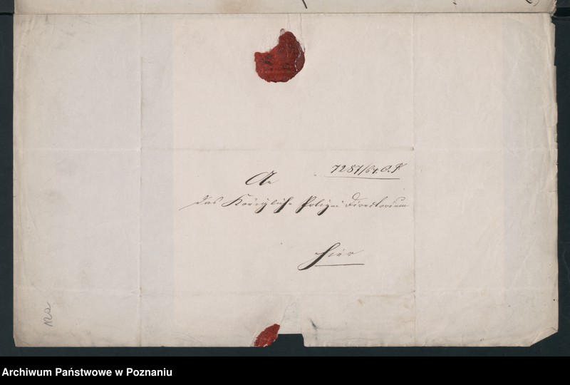 Obraz 20 z jednostki "A. gen. betr. Erlasse der höheren Behörden /Ministerium, Oberpräsident, Regierung…/ wider politische Umtriebe"