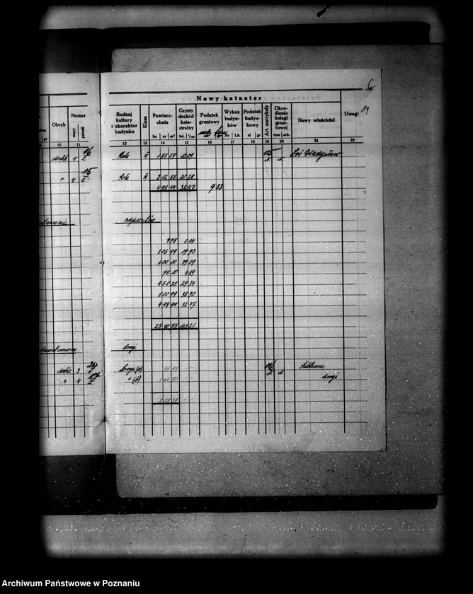 Obraz 15 z jednostki "Ostateczny rejestr pomiarowy gromady Mochle powiatu bydgoskiego"