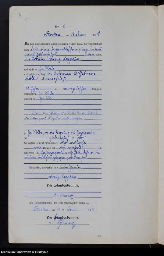 image.from.unit.number "Sterbe-Neben-Register Nr 1 - 16 [ Księga zgonów - wtóropis ]"