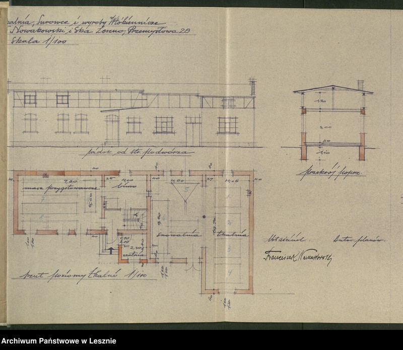 Obraz 17 z jednostki "[Przetwórnia Surowców Włókienniczych - Franciszek Nowakowski - rejestracja]"