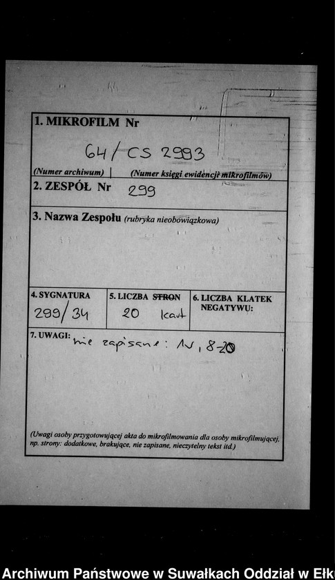 image.from.unit.number "Heiraths-Neben-Register des Preussischen Standes-Amtes Gr. Strengeln Kreis Angerburg"