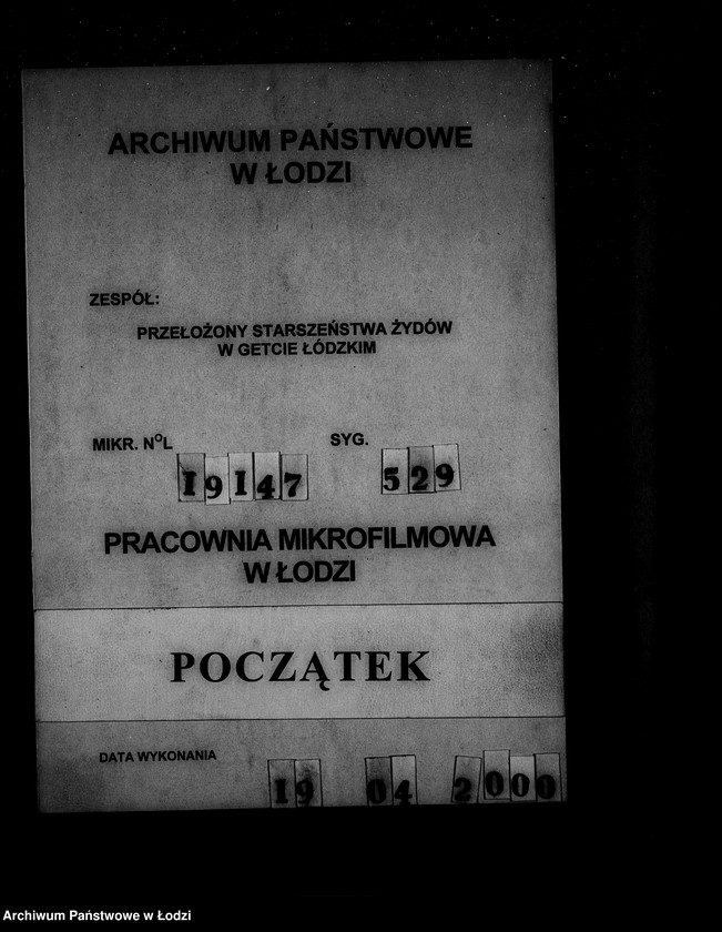 Obraz 1 z jednostki "Gerberei Abteilung [Zasiłki chorobowe dla pracowników wydziału, zaświadczenia lekarskie, listy pracowników]"