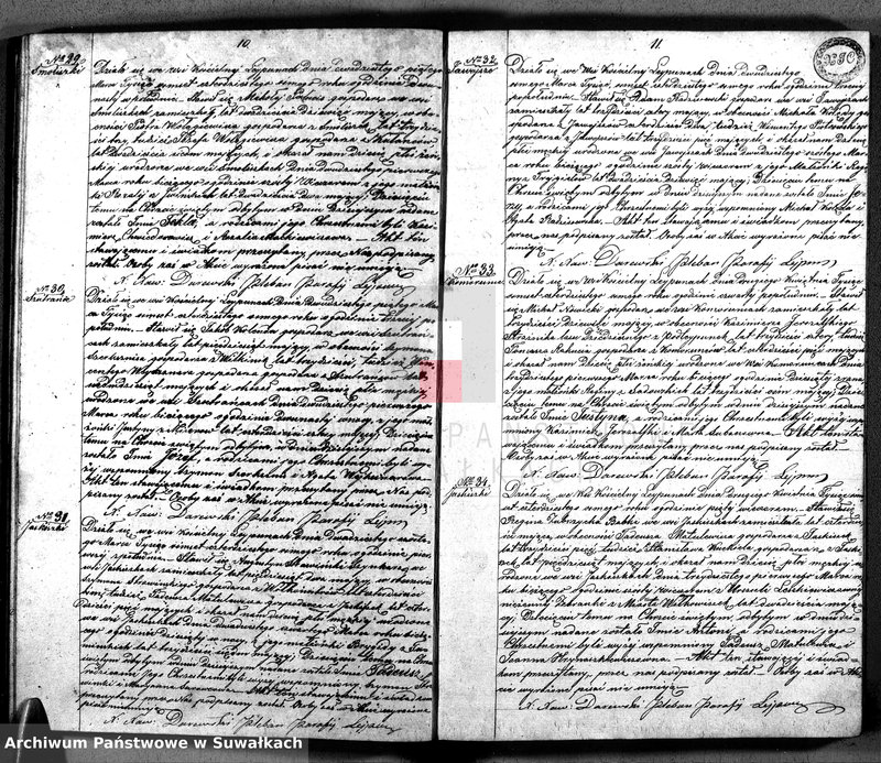 image.from.unit.number "Duplikat Aktów urodzenia Małżeństwa i Zeyścia Parafii Leypuny z roku 1848"