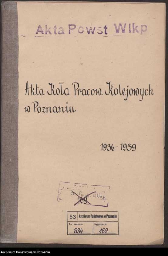 image.from.unit.number "Akta Koła Pracowników Kolejowych w Poznaniu."