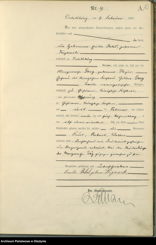 image.from.unit.number "Geburts-Haupt-Register Nr 1 - 95"