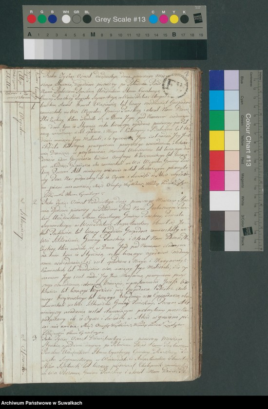 image.from.unit.number "Akta urodzonych gminy puńskiey od 1-go stycznia do dnia ostatniego grudnia 1820roku."