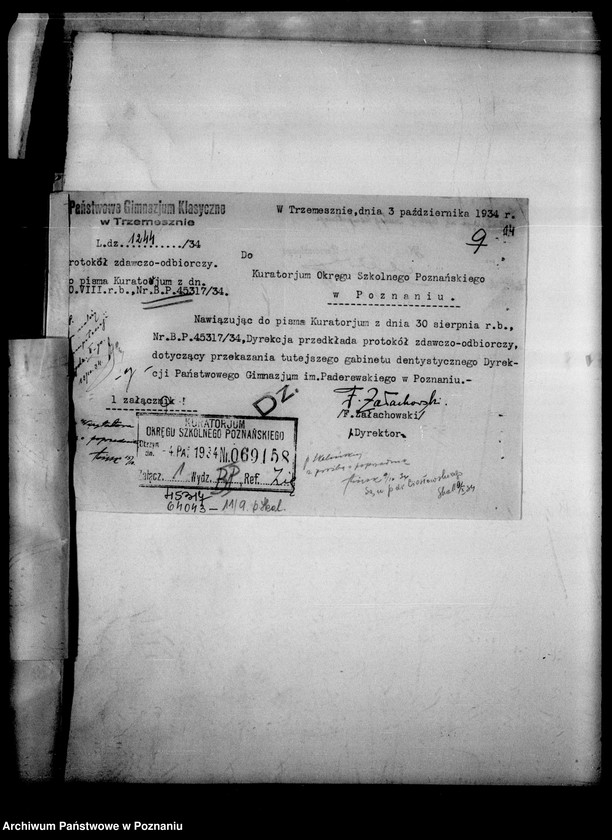 Obraz 17 z jednostki "Państwowe Gimnazjum- Trzemeszno"