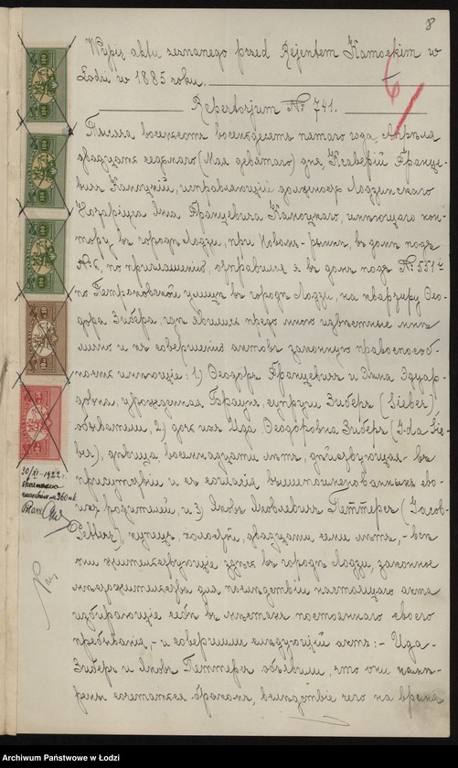 Obraz 10 z jednostki "Jakób Petters i S-ka – wyrób i handel artykułami chemicznymi"